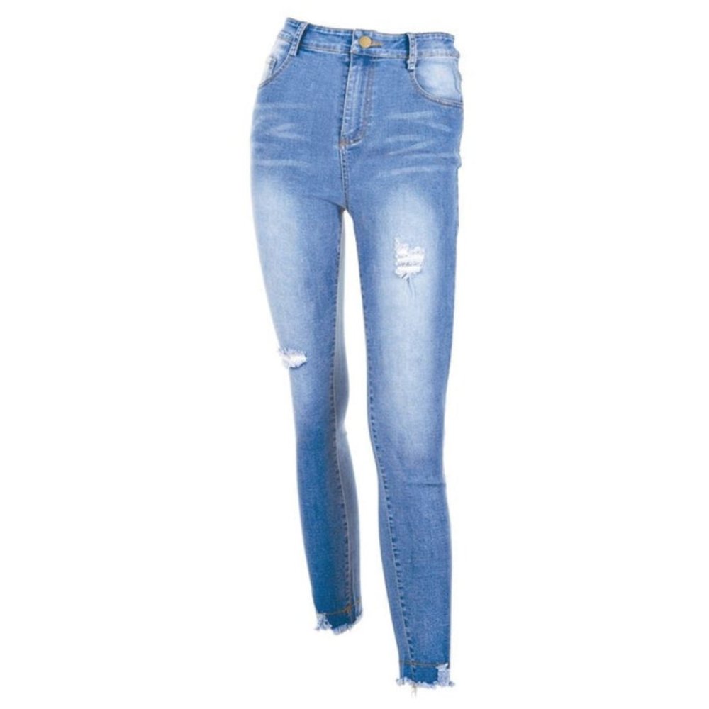 Farrah Distressed Skinny Jeans